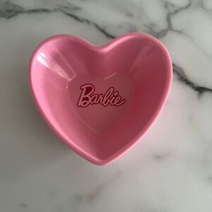 Barbie Pink Heart Bowl